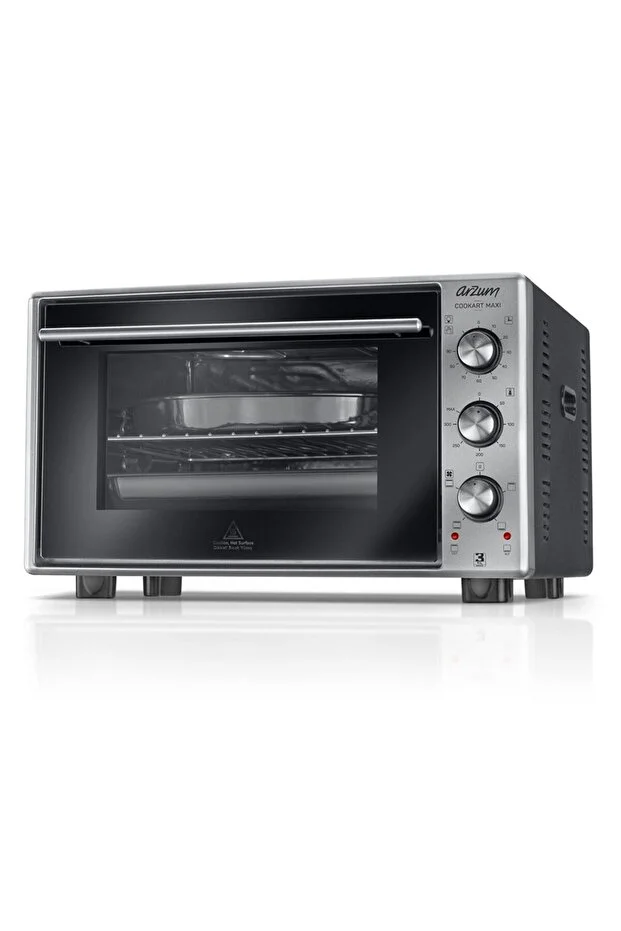ARZUM COOKART MAXİ 50L ÇİFT CAMLI FIRIN AR2002