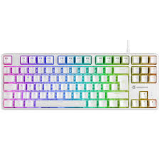 GAMEBOOSTER G23W ENIGMA RGB RED SWITCH MEKANIK BEYAZ GAMING KLAVYESI