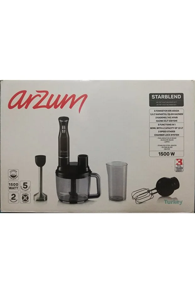 ARZUM STARBLEND MULTİ BLENDER SETİ AR1167