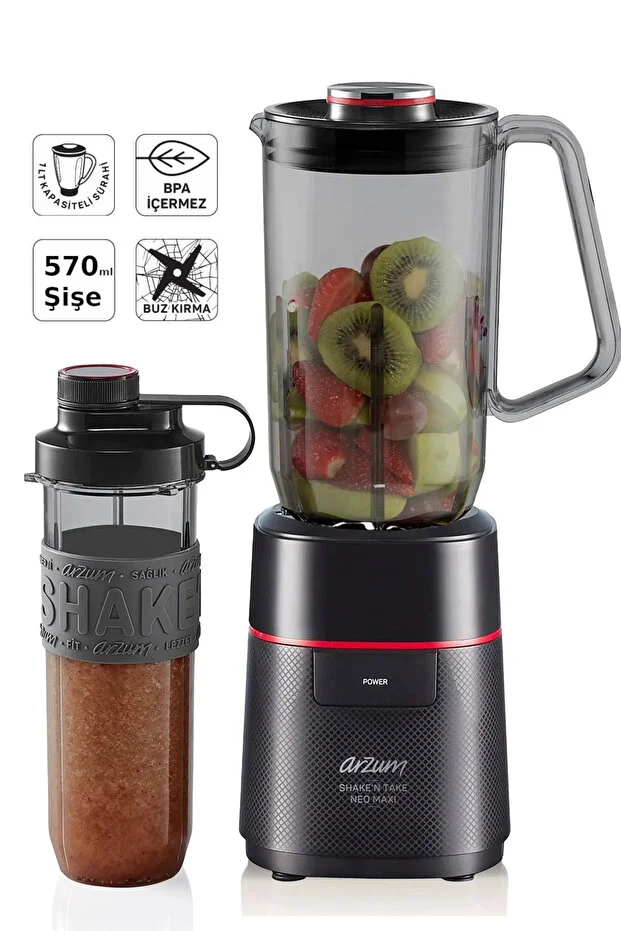 ARZUM SHAKEN TAKE NEO MAXİ JUG BLENDER AR1174