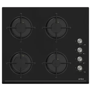 ARNICA BUILT-IN BLACK GLASS STOVE