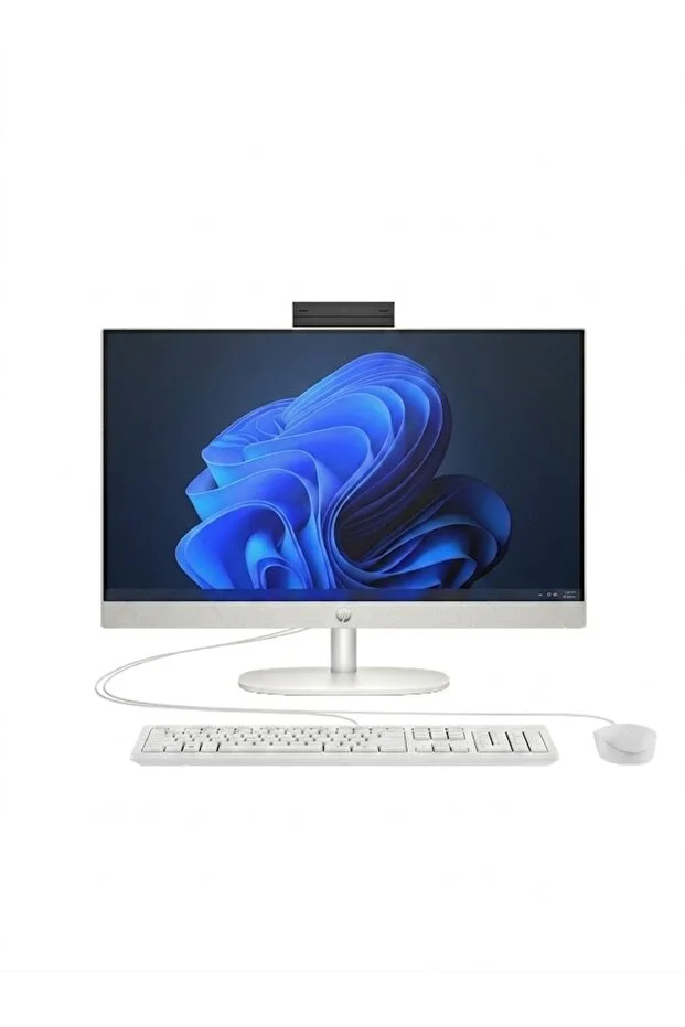 HP ProOne 240 G10 D36TKET Ultra 5-125U 16GB 512GB 23.8 inch Beyaz All In One Bilgisayar-Kıbrısbilgisayar