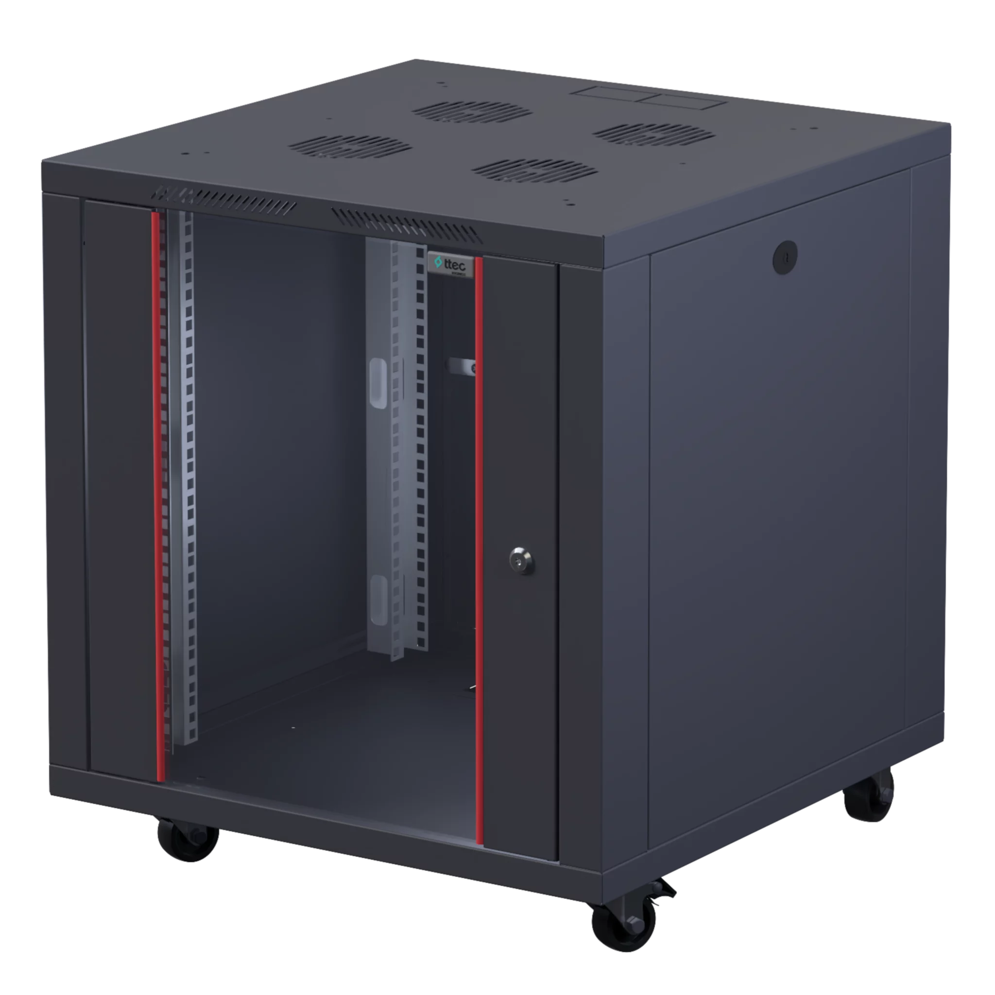 Ttec Business 12U Blue-12U6060 600x600 Blueline Dikili Tip Kabinet