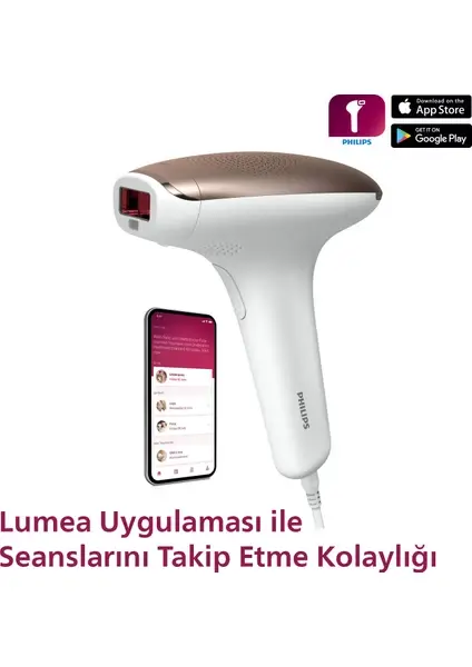 Philips Lumea BRI921/00 Lazer Epilasyon IPL Tüy Alma Cihazı+Kaş Düzeltici,Yüz+Vücut+Hassas Bölge Kullanımı