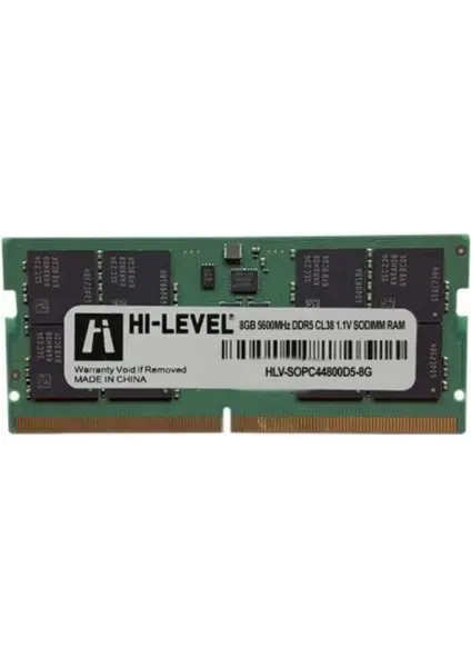 HI-LEVEL 8GB 5600MHz CL46 1.1V DDR5 NOTEBOOK RAM
