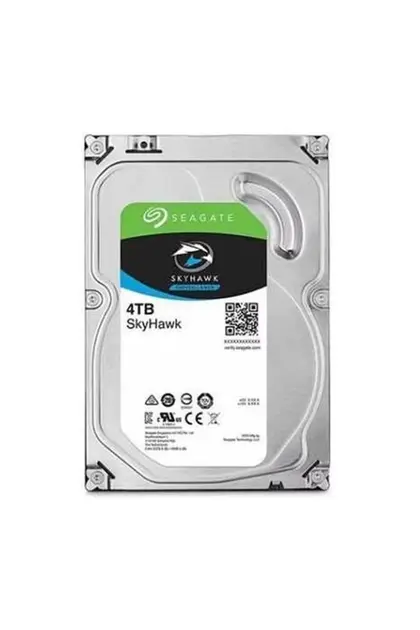 SEAGATE SKYHAWK 3.5'' 4TB SATA3 256MB HDD Kamera 7/24 Güvenlik Diski