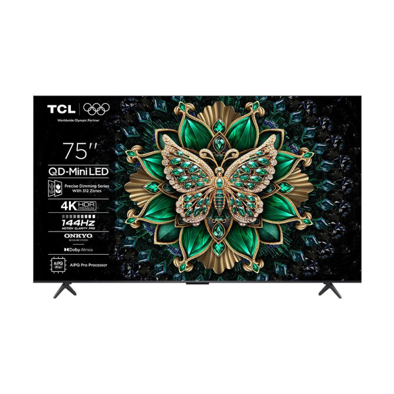 TCL 75" 75C6K Premium QD-Mini LED TV up to HDR-512 (2025)