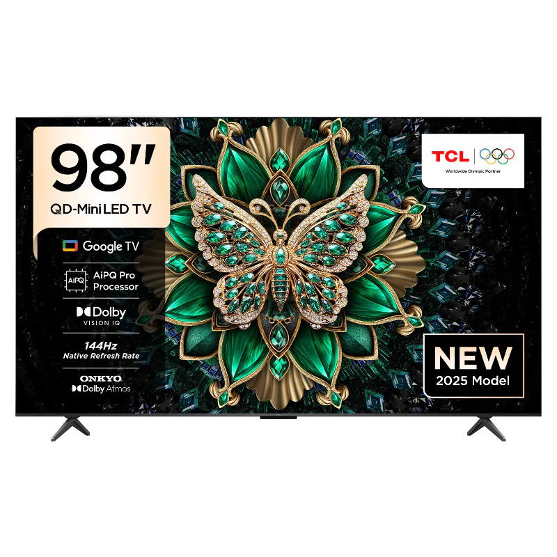 TCL 98" 98C6K Premium QD-Mini LED TV up to HDR-512 (2025)