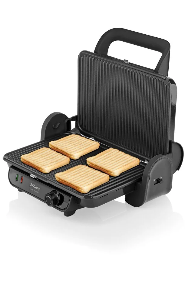 ARZUM ECO PANINI GRILL AND TOAST MACHINE AR2005S - 4