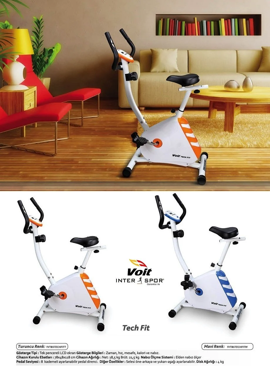 Voit Tech Fit - Vertical Exercise Bike - 2