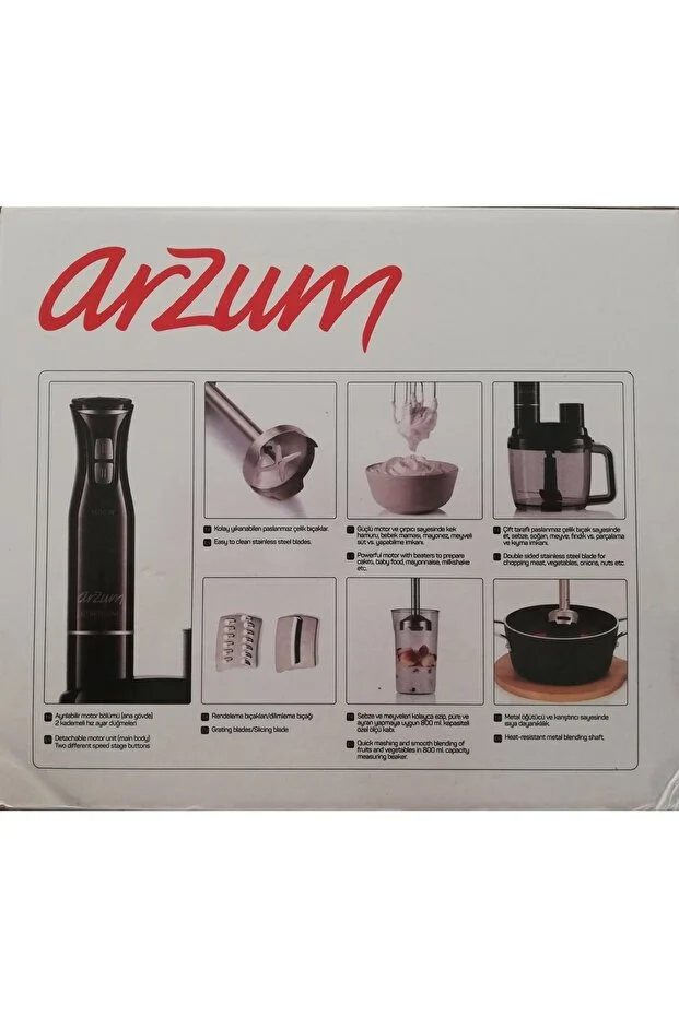 ARZUM STARBLEND MULTİ BLENDER SETİ AR1167 - 4