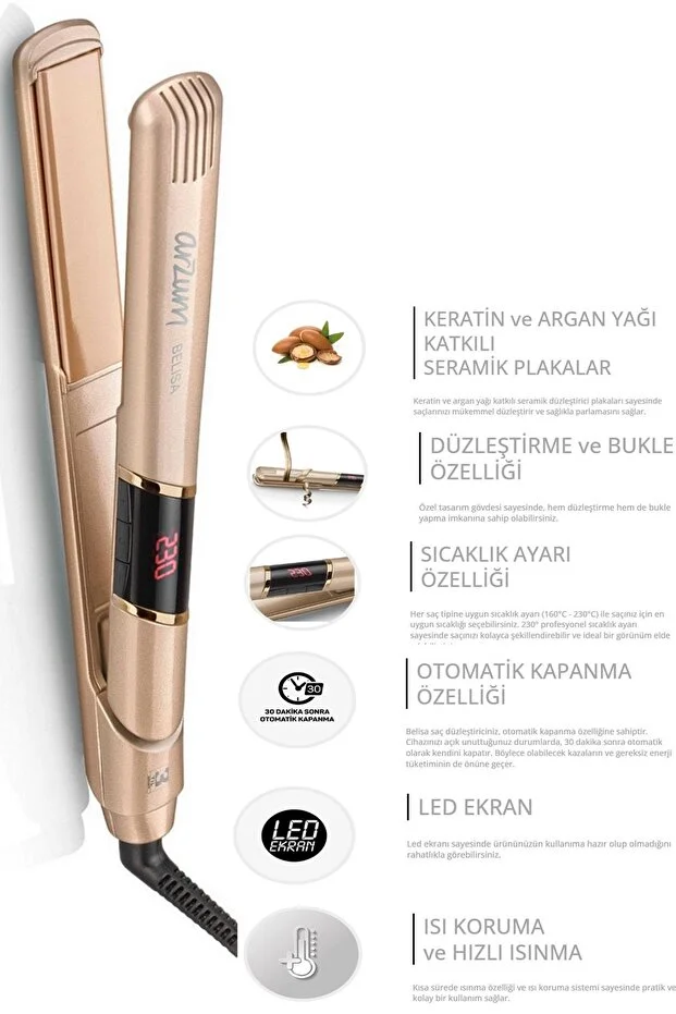 ARZUM AR5024 BELISA HAIR STRAIGHTENING AR5024 - 4