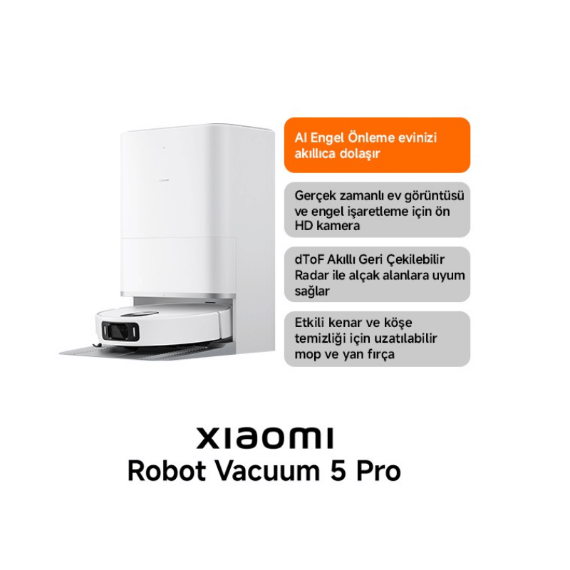 Xiaomi Robot Vacuum 5 Pro-Kıbrıs (Kopya) - 2
