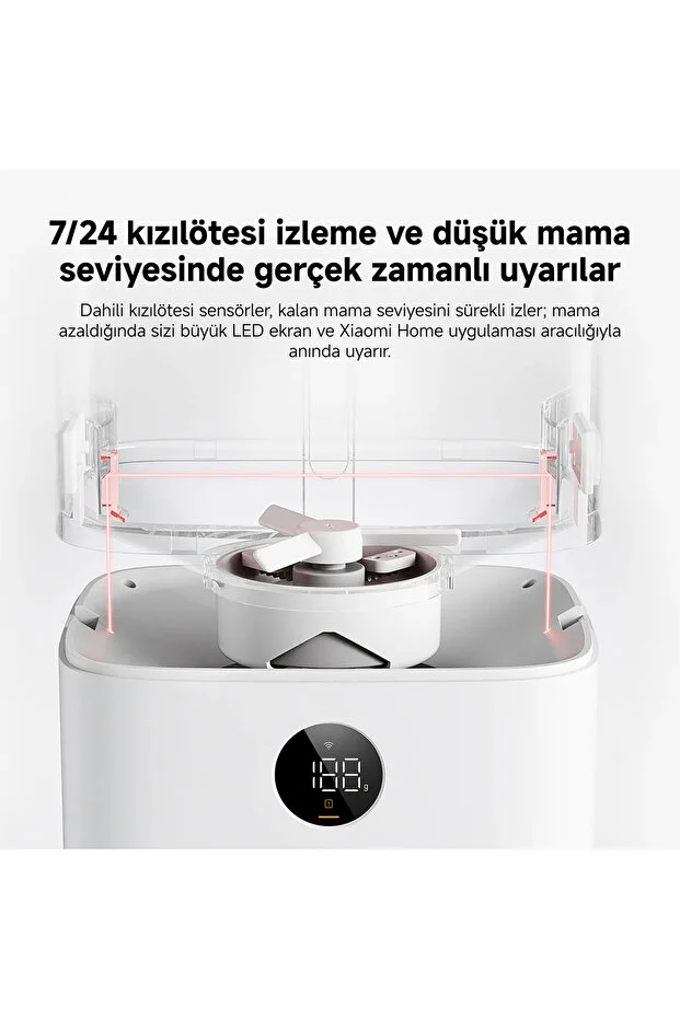 Xiaomi Smart Pet Food Feeder 2 Akıllı Evcil Hayvan Besleyici - 5