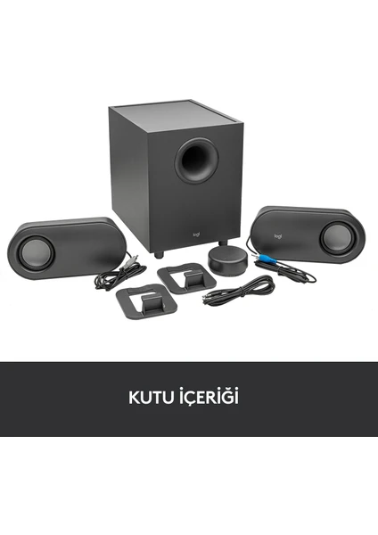 Logitech Z407 2+1 Bluetooth Hoparlör USB 980-001348-Kıbrıssessistemi - 2