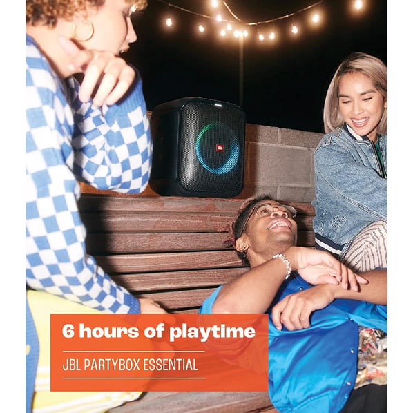 JBL PartyBox Encore Essential Bluetooth Hoparlör100 W, Siyah - 4