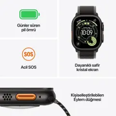 Apple Watch Ultra 3 - 49mm Apple Smart Watch MF0J4-Cyprustechnology - 2