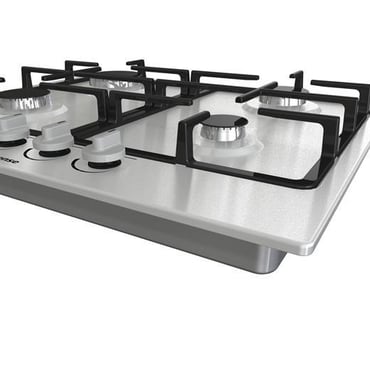 HISENSE GM643XF  4 GÖZLÜ GAZLI  60CM ANKASTRE  OCAK INOX - 5