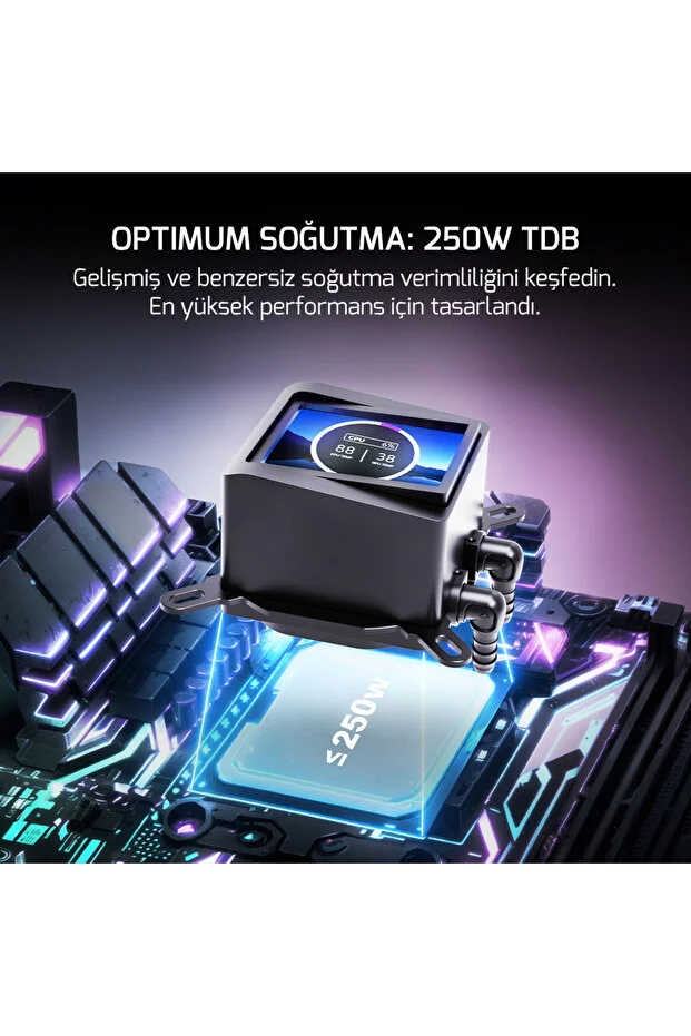 GAMEPOWER SKADI ELITE 240 ARGB SIVI SOGUTMA 240MM - 5