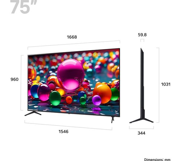 LG 75UA75006 75'' 4K LG TV (2025) - 2
